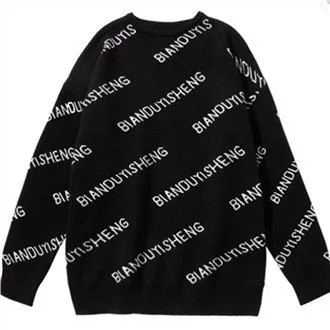 Sweater tal-Irġiel Ittra Hip Hop