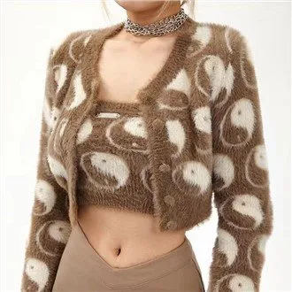 Imitazzjoni Mink Żewġ Biċċiet Sett