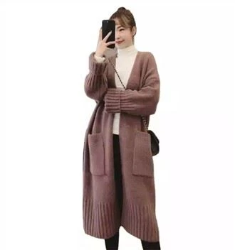 Sweater Knit Cardigan tan-nisa Plus Size
